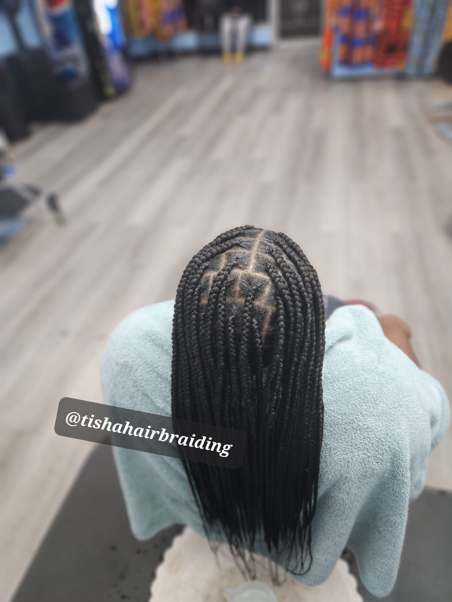 Professional Knotless Braids by Tisha USA